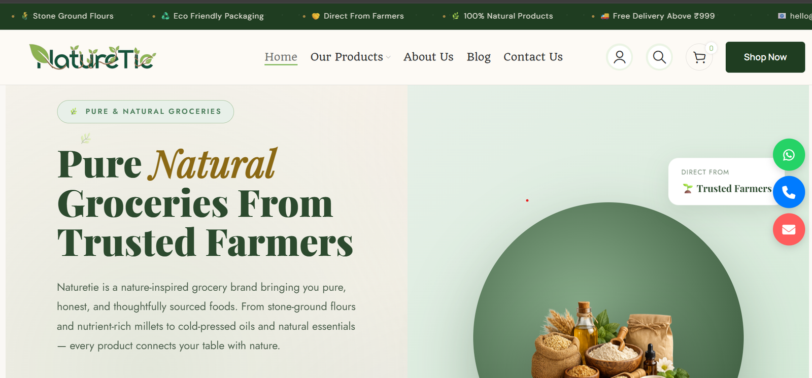 Nature Tie Grocery